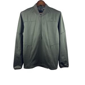 Men’s Under Armour Medium Dark Green 3/4 Zip Pullover